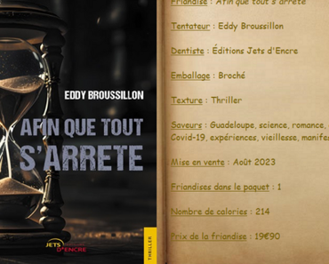 Afin que tout s'arrête - Eddy Broussillon