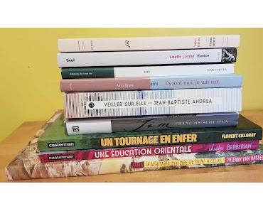 Bilan de lecture de septembre