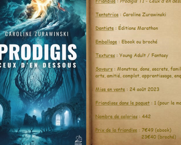 Prodigis T1 - Ceux d'en dessous - Caroline Zurawinski