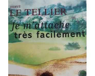 Je m'attache très facilement - Hervé Le Tellier (entre ** et ***)