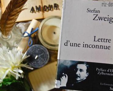 [ AVIS LECTURE ] Lettre d'une inconnue de Stefan Zweig