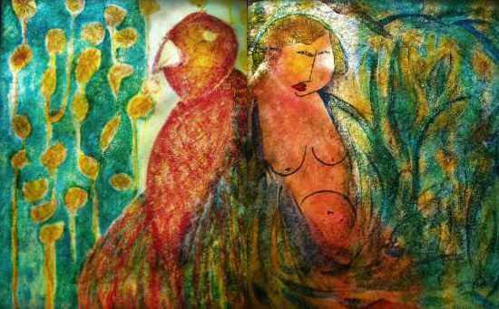 La femme oiseau La femme oiseau