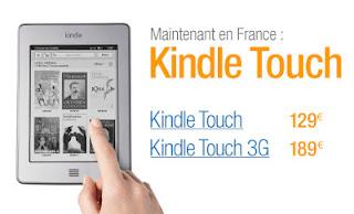 Sortie du Kindle Touch