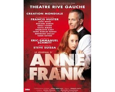 Le Journal d’Anne Frank au théâtre Rive Gauche