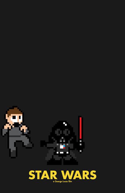 Affiches de Films en version 8-bits