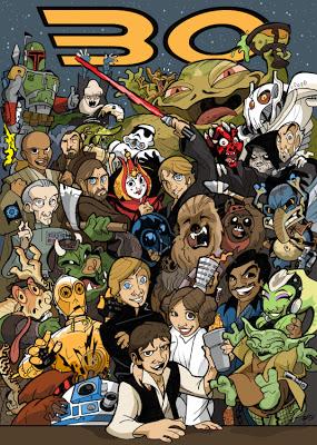 Illustrations Star Wars par Joey Mason