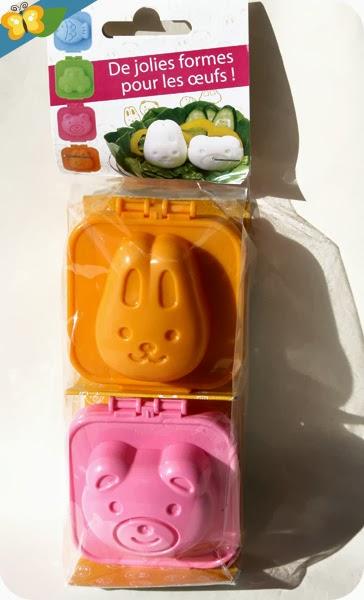 Nos moules à œufs kawaii !