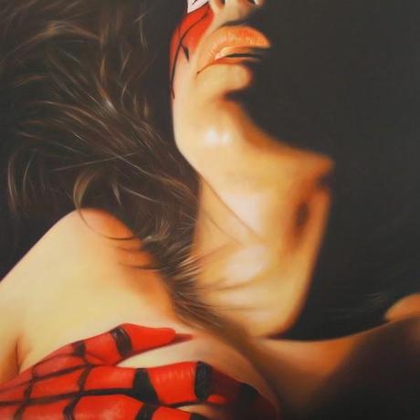 Super Héroïnes en bodypainting - Magnifique toiles de JKB Fletcher