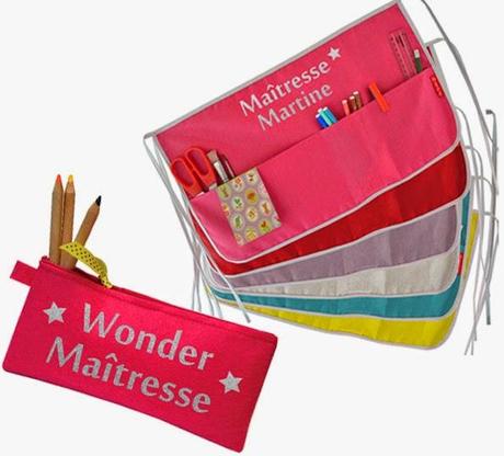 Tablier et trousse maîtresse par Les Griottes Tablier et trousse maîtresse par Les Griottes