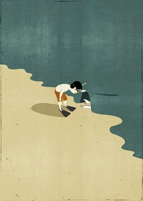 Douces et surrealistes Illustrations d'Alessandro Gottardo