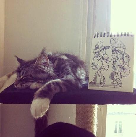 Cartoonbombing quand des croquis prennent vie