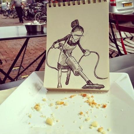 Cartoonbombing quand des croquis prennent vie