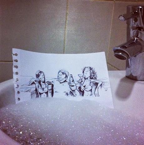 Cartoonbombing quand des croquis prennent vie