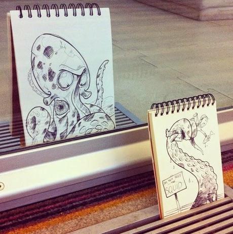 Cartoonbombing quand des croquis prennent vie