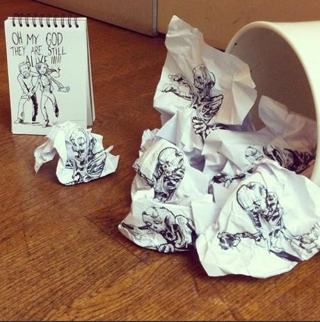 Cartoonbombing quand des croquis prennent vie