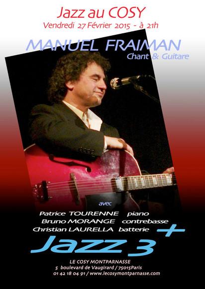 « Jazz 3+ » en concert, avec C. Laurella