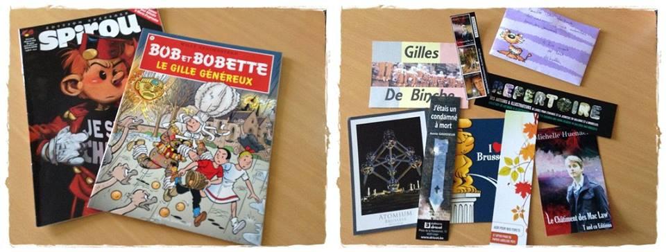 Swap Bienvenue chez moi ... Le colis est arrivé de Belgique