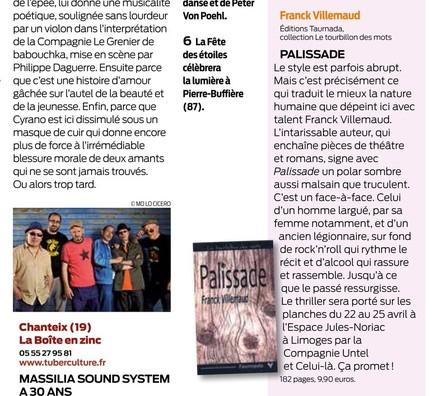 F. Villemaud dans « La Lettre du Limousin »