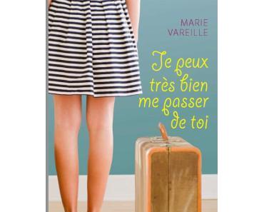[Lecture Charleston #10] – Je peux très bien me passer de toi : de la chick-lit de qualité !