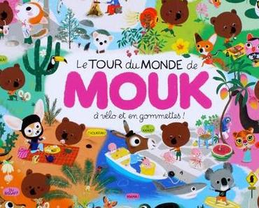 Pour les deux ans de Livres et merveilles gagnez "Le tour du Monde de Mouk à vélo et en gommettes !"... [concours]