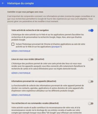 Comment effacer votre historique de recherche des serveurs de Google