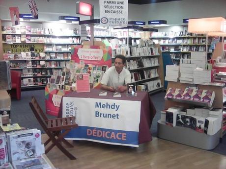 Mehdy Brunet à Carentan - La dédicace
