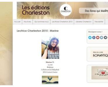 [Lectrice 2015] – Les éditions Charleston tirent mon portrait
