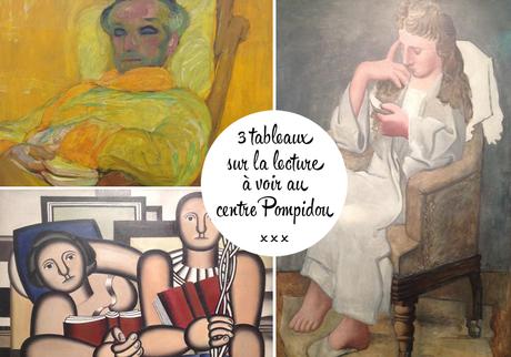 3 tableaux sur la lecture à voir au Centre Pompidou