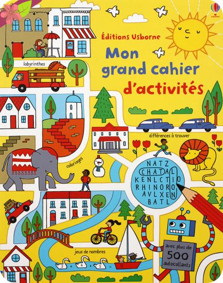 Mon grand cahier d'activités - Usborne Mon grand cahier d'activités - Usborne