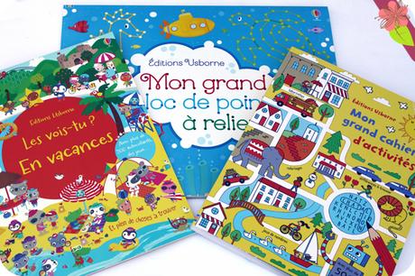 Les-vois-tu ? en vacances, Mon grand bloc de points à relier et Mon grand cahier d’activités - éditions Usbonre Les-vois-tu ? en vacances, Mon grand bloc de points à relier et Mon grand cahier d’activités - éditions Usbonre