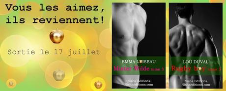 Les sorties du 17/07/15 chez Nisha Editions