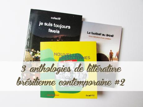 3 anthologies de littérature brésilienne contemporaine #2