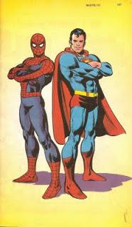OLDIES : SUPERMAN CONTRE SPIDER-MAN  (LE MATCH DU SIECLE)