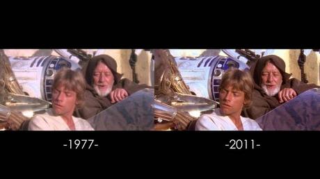 Star Wars – Saga Original – Et si l’on comparait les changements entre 1977-2011 (Vidéo)