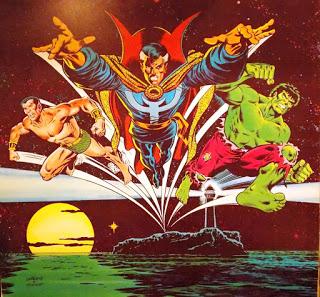 1980 : LE CALENDRIER VINTAGE DU DOCTOR STRANGE