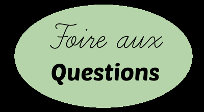 Réponses FAQ  anniversaire