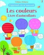 Les couleurs - livre d'autocollants