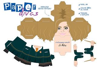 PaperToys  - Harry Potter, Hermione et Weasley