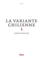 La variante chilienne - Pierre Raufast