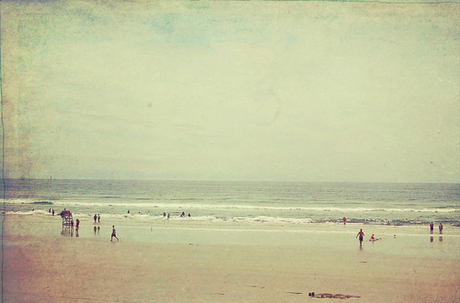 Summer vintage Beach