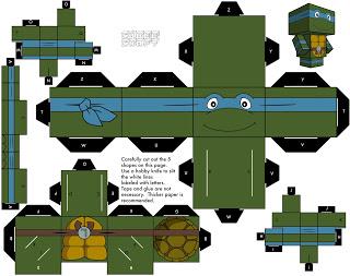 PaperToys  - Tortues Ninja
