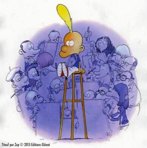 « Titeuf par la Bande » en expo-vente parisienne en septembre ! 11137158_890021054381136_5291907987708266689_n