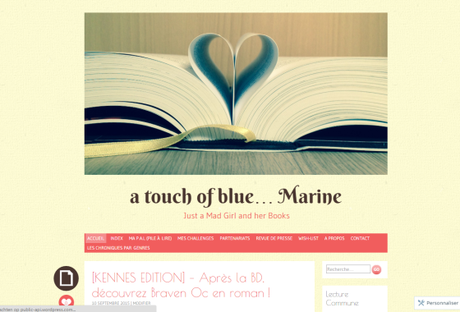 Un nouveau look pour le blog ? J’attends votre avis ! atouch