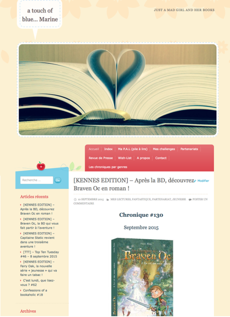 Un nouveau look pour le blog ? J’attends votre avis ! a theme