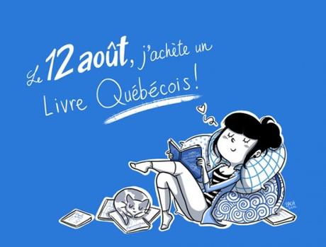 Le 12 août, j'ai acheté deux livres québécois