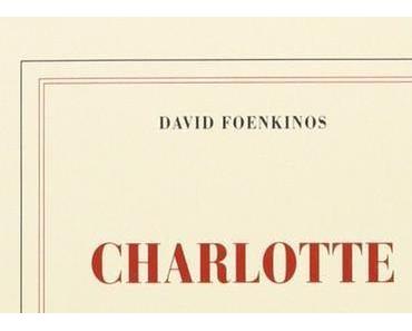 "Charlotte" de David Foenkinos