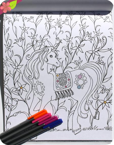 De beaux coloriages avec les éditions Gründ