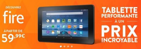 Amazon lance la tablette Fire pour 59,99€