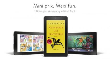 Amazon lance la tablette Fire pour 59,99€