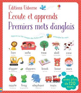 Ecoute et apprends: premiers mots d'anglais - Editions USBORNE